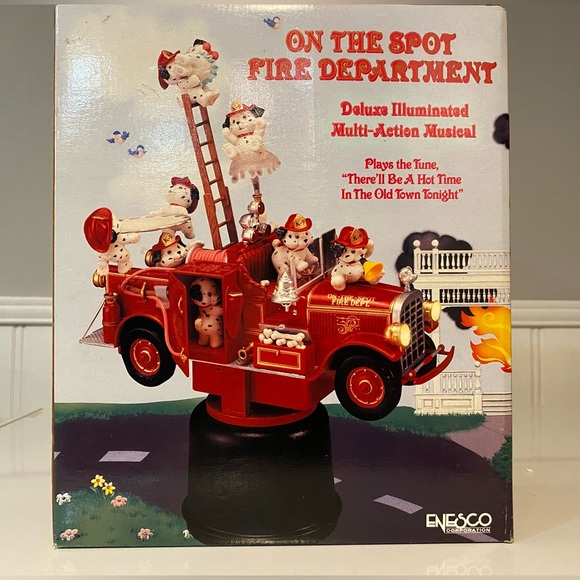Vintage Enesco On the Spot Fire Department - Picture 1 of 10